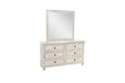 Vfvnco Mirror in Antique White - California Furniture (Coachella, CA)