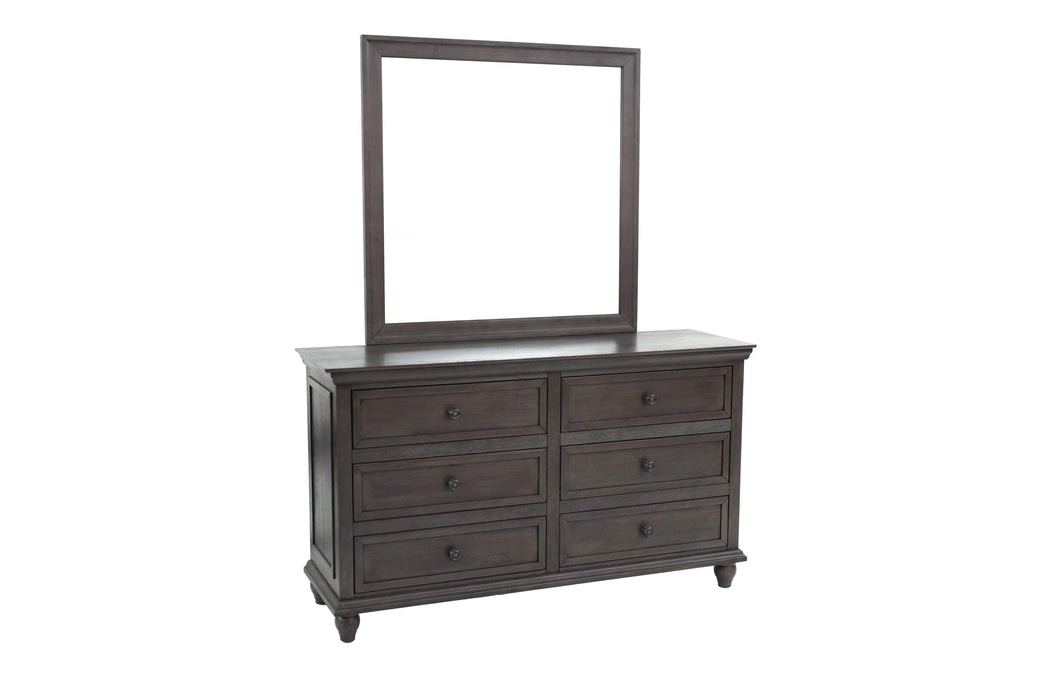 Vfvnco Mirror in Grey - California Furniture (Coachella, CA)