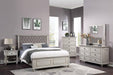 Vfvnco Eastern King Bed in Antique White - California Furniture (Coachella, CA)