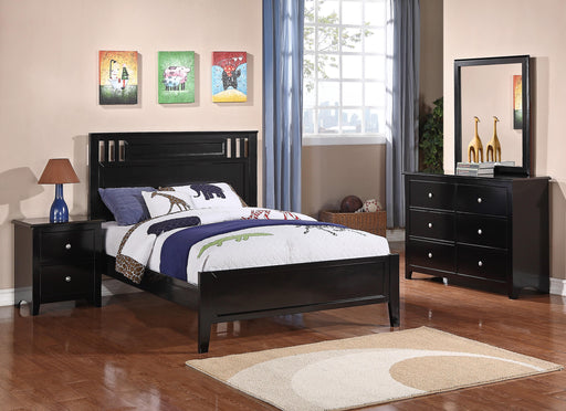 Vfvnco Twin Bed in Black - California Furniture (Coachella, CA)