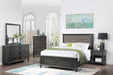 Vfvnco Eastern King Bed in Dark Grey - California Furniture (Coachella, CA)