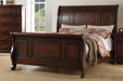 Viethn Queen Bed/Antique Cherry Finish in Antique Cherry - California Furniture (Coachella, CA)