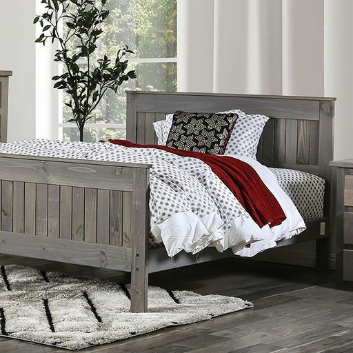 Rockwall Bed Grey & White - California Furniture (Coachella, CA)