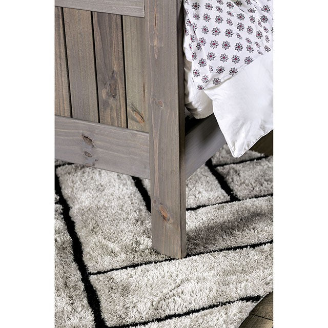 Rockwall Bed Grey & White - California Furniture (Coachella, CA)