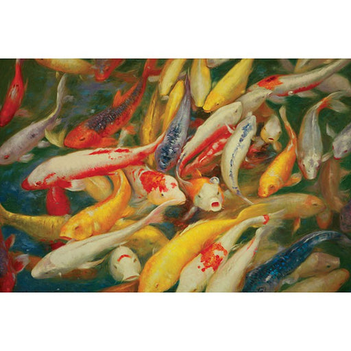 Koi Printed Canvas Painting - California Furniture (Coachella, CA)