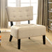 Seia Accent Chair Beige - California Furniture (Coachella, CA)