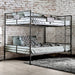 Olga I Antique Black Full/Full Bunk Bed - California Furniture (Coachella, CA)