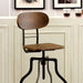 Leith Bar Stool Brown - California Furniture (Coachella, CA)