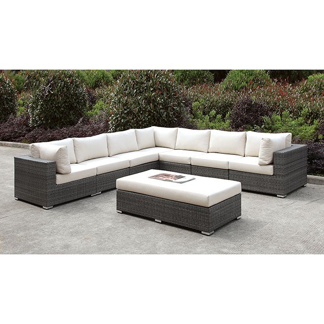 Somani LARGE L-Sectional + BENCH - California Furniture (Coachella, CA)