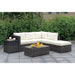 Ilona Brown/Beige Ottoman - California Furniture (Coachella, CA)