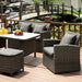 Nashira 6 Pc. Patio Dining Set - California Furniture (Coachella, CA)