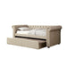 Leanna Daybed w Trundle Beige - California Furniture (Coachella, CA)