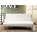 Farel Futon Sofa Red & White - California Furniture (Coachella, CA)