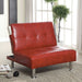 Bulle Chair Grey & Red - California Furniture (Coachella, CA)