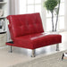 Bulle Chair Grey & Red - California Furniture (Coachella, CA)