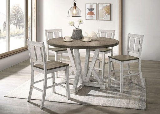 Dakota 5 Pc Counter Ht Table Set - California Furniture (Coachella, CA)