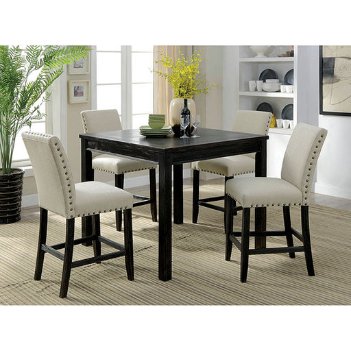 Kristie 5 Pc. Counter Ht. Table Set - California Furniture (Coachella, CA)