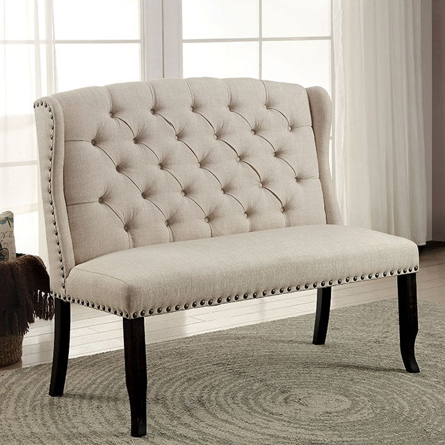 Sania 7 Pc Dining Table Set Solid Wood - California Furniture (Coachella, CA)