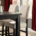 Sania 5 Pc Counter Ht Table Set Rustic - California Furniture (Coachella, CA)