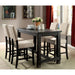 Sania 5 Piece Counter Ht Table Set - California Furniture (Coachella, CA)