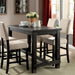 Sania 5 Piece Counter Ht Table Set - California Furniture (Coachella, CA)