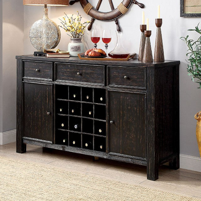 Sania 5 Pc Counter Ht Table Set Rustic - California Furniture (Coachella, CA)