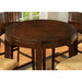 Ottawa Round Dining Table Brown - California Furniture (Coachella, CA)