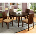 Ottawa Round Dining Table Brown - California Furniture (Coachella, CA)