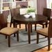 Ottawa Round Dining Table Brown - California Furniture (Coachella, CA)