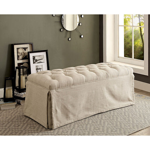 Payson Bench Beige - California Furniture (Coachella, CA)