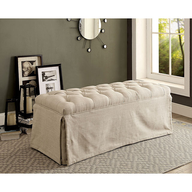 Payson Bench Beige - California Furniture (Coachella, CA)