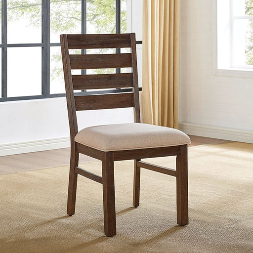 Lidgerwood Side Chair (2 Ctn) Brown - California Furniture (Coachella, CA)