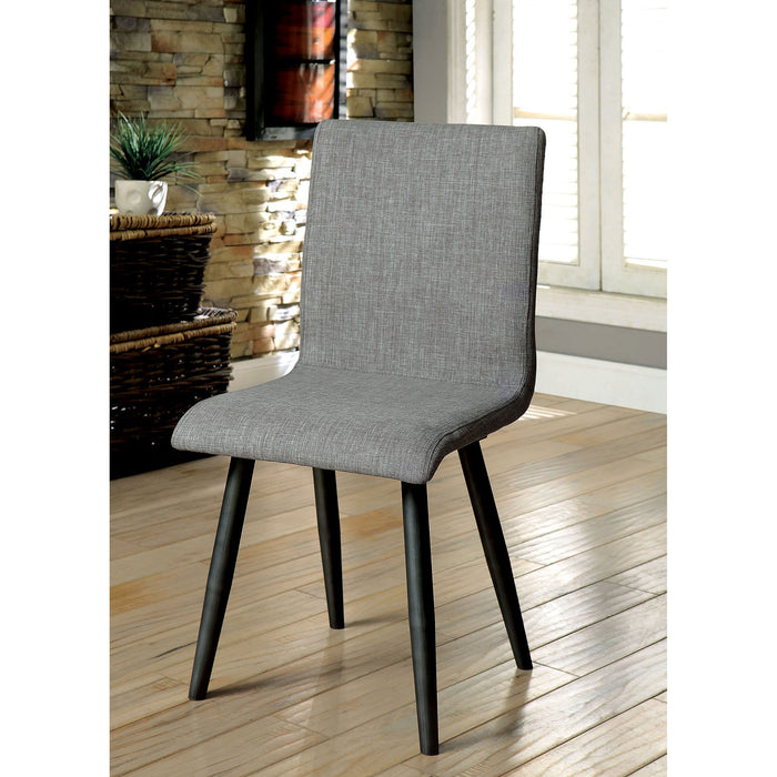 Vilhelm I Gray Side Chair (2/CTN) - California Furniture (Coachella, CA)