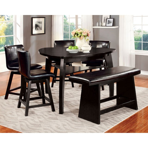 Hurley 7 Pc Counter Ht Table Set - California Furniture (Coachella, CA)