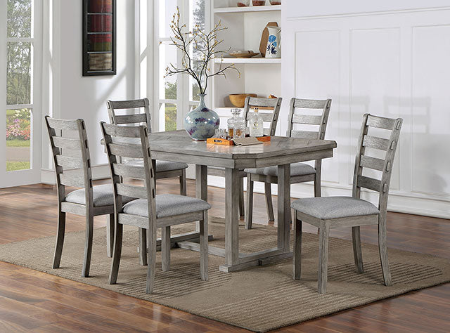 Laquila Dining Table Set Bench - California Furniture (Coachella, CA)