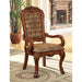 Medieve Antique Oak Arm Chair (2/CTN) - California Furniture (Coachella, CA)