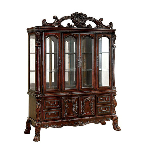 MEDIEVE Cherry Hutch & Buffet, Cherry - California Furniture (Coachella, CA)