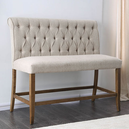 Sania Counter Ht. Bench - California Furniture (Coachella, CA)
