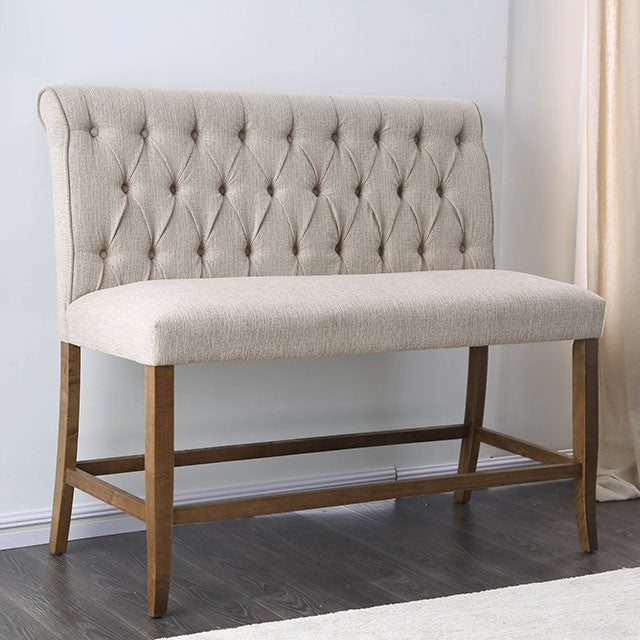 Sania Counter Ht. Bench - California Furniture (Coachella, CA)