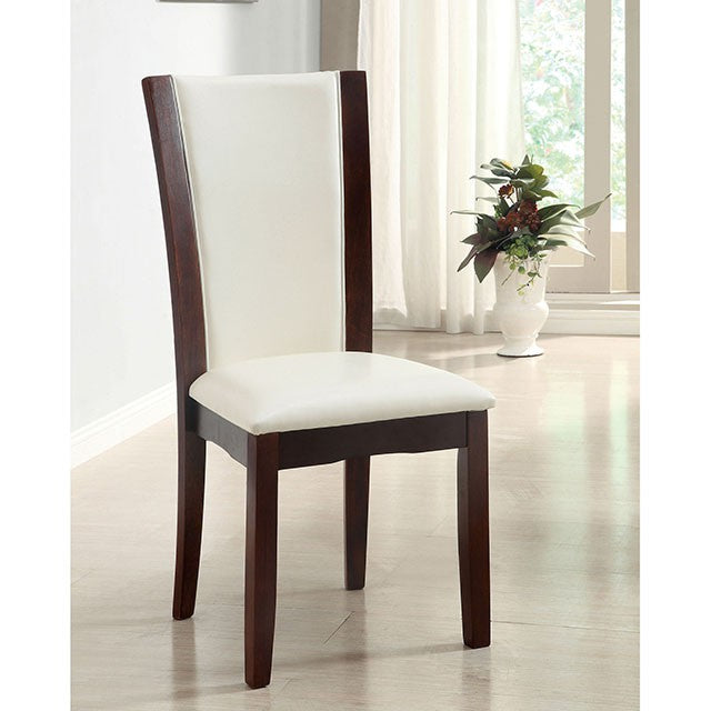 Manhattan 7 Pc Dining Table Set Cherry - California Furniture (Coachella, CA)