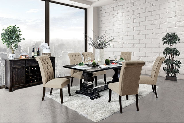 Nerissa Dining Table Set - California Furniture (Coachella, CA)