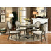 Kathryn Rustic Dark Oak/Beige Side Chair (2/CTN) - California Furniture (Coachella, CA)