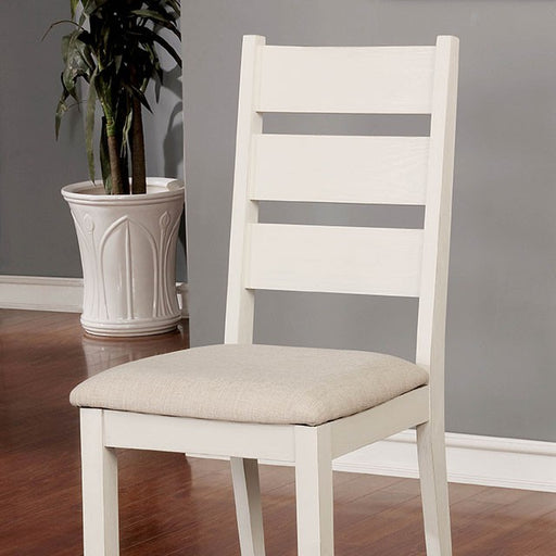 Glenfield Side Chair (2 Ctn) White - California Furniture (Coachella, CA)