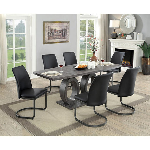 Saskia 7 Pc Dining Table Set - California Furniture (Coachella, CA)