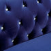 Jolanda Chair Blue & Grey - California Furniture (Coachella, CA)