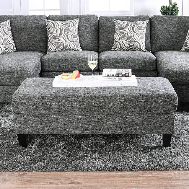 Lowry Ottoman - California Furniture (Coachella, CA)