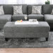 Lowry Ottoman - California Furniture (Coachella, CA)