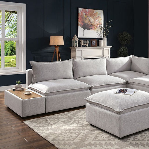 Arlene Sectional White - California Furniture (Coachella, CA)