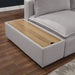Arlene Sectional White - California Furniture (Coachella, CA)
