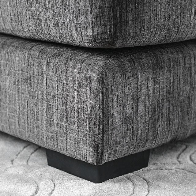 Kaylee L-Sectional w/ Right Chaise - California Furniture (Coachella, CA)